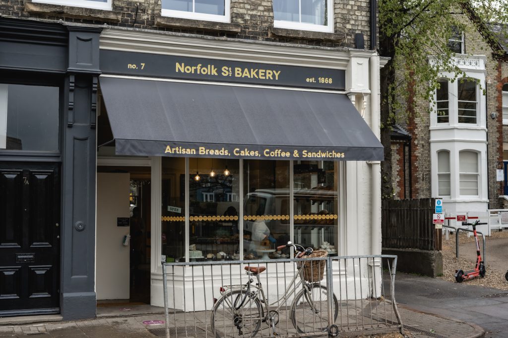 Norfolk St Bakery, Cambridge, Online High Street